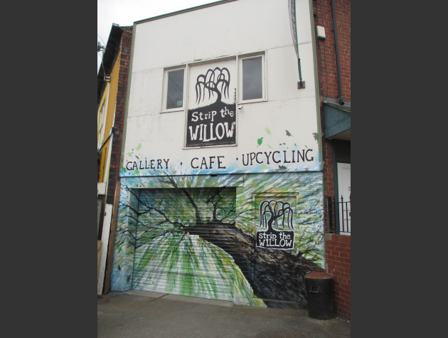 Strip the Willow shop facade
